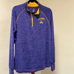 East Carolina University long sleeve shirt.